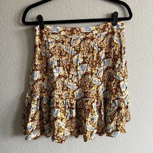 NWT FREE PEOPLE FLORAL SKIRT